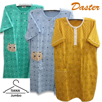 Baju Daster Wanita Dewasa Jumbo Tiana - Bahan Kaos Katun Tebal Dan Halus - Celana, Panjang