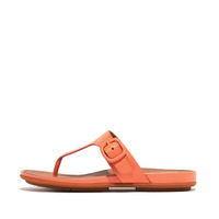 Gracie Rubber-Buckle รองเท้าแตะแบบหูหนีบ ผู้หญิง รุ่น FT9-580 สี Orange