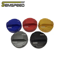 SEMSPEED Motorcycle X-MAX 300 2023 2022 2021 CNC Gas Cover For Yamaha XMAX 250 XMAX300 Gasoline Diesel Fuel Oil Filler Cap Cover