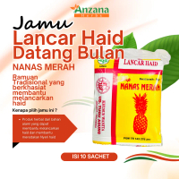 Jamu Lancar Haid Cap Nanas Merah Original