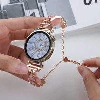Tali jam tangan langsing untuk Huawei Watch GT 4, 18mm, 20mm, 22mm, cangkerang berkilauan, tali untu