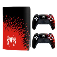 Spider For Playstation 5 Sticker Game Console Skin For Ps5 Digital Game Console Anti-Scratch Accessories For Playstation Slim