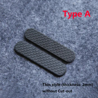 3 Types 3K Carbon Fibre Material Knife Handle Scale Patches For 58mm Victorinox Swiss Army Knives Grip DIY Make Accessories Part