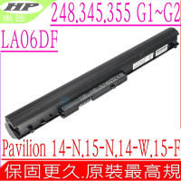 HP LA06DF 電池(超長效)適用 惠普 248G1 345G1 355G1 355G2 345G2 340G1 340G2 350G2 350G114-W100 LA04 14-N400