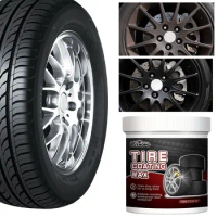 100g Powerful Car Wheel Cleaning Coating Wax Brightening Renovate Tire Gloss Coating Tyre Wheel Rims