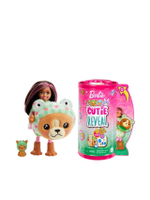 ตุ๊กตาบาร์บี้ Cutie Reveal Chelsea Series ดับเบิลมาสคอต ตุ๊กตากระต่ายน้อยในชุดโคอาลา HRK29 สีหลากสี