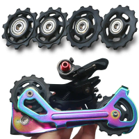 Basikal Jalan Basikal MTB Derailleur Belakang Aksesori 11T 12T 13T 14T Roda Panduan Basikal Roda Pul