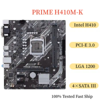 For Asus PRIME H410M-K Motherboard 64GB LGA 1200 DDR4 Micro ATX Mainboard 100% Tested Fast Ship