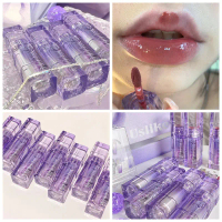 Unimese Uslike Ungu Clover Glossy LipTint Waterproof Tahan Air Tahan Lama Lipcream Untuk Harian