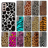 giraffe leopard tiger zebra Wild Print Cover For samsung galaxy S24 ULTRA S23PLUS S21 S20fe S20ULTRA S21Fe S22PLUS S23ULTRA case