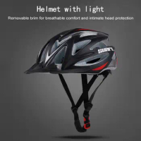 Bicycle Helmet Detachable Visor Bike Helmet Motorcycle Helmet Useful Bicycle Helmet