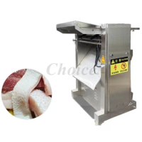 Commercial Electric Stainless Steel Pig Skin Processing Equipment Pig Meat Pork Skin Removing Separator Cutting Machine