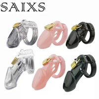 Plastic Penis cage Male chastity Cock cage Chastity Belt device penis lock cb6000 penis cage with 5 rings Drop shipping