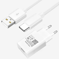 Type C Charger Charging Cable For Samsung A42 F41 A30S M31S S20 S10 Huawei P Smart 2021 Redmi Note 9 5V 2A Wall Charger Adapter
