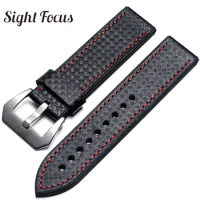 20mm 22mm 24mm 26mm Composite Strap for Pam Garmin Suunto Tudor Black Bay Watch Bands Male Bracelets Men Belt Watch Accessories