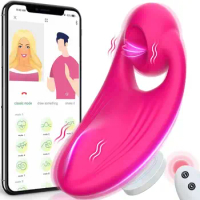 Wearable Clitoral G Spot Sex Toys Women, APP Control Vibrating Panties Panty Vibrator For Clitoris Vagina