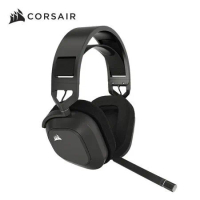 海盜船CORSAIR HS80 MAX 無線輕量電競耳機麥克風(消光灰)