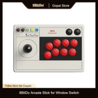 8BitDo Arcade Stick for Window Switch with Customize Button Mapping and Create Macros Ultimate Softw