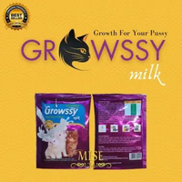 GROWSSY MILK Sachet Susu Kucing/ Susu Anak Kucing Bayi Kucing 1 Kitten Sachet 20 Gr GROWSSY MILK Sac