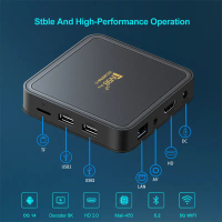 Hộp giải mã tín hiệu TV98 PRO, Bộ xử lý Allwinner H313, Hệ điều hành Android14, Trình phát mạng WIFI