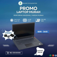 Laptop Intel Core i5 Gen 10 3410, RAM 16GB, SSD 256GB, UHD Graphics 620