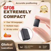 Mini GF-08 Magnetic GPS Car Tracker Real Time Tracking Anti-Theft SIM Message Positioner Pets Kids GPS Tracker Anti-lost Locator