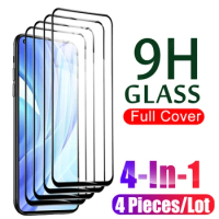 Full Cover Glass 4 Pcs Protector For Xiaomi Mi 11 Lite 5G NE Mi11 i 11lite 11i Screen Protective Film On mi11lite Tempered Glass