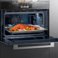 Midea Steam Grill Fry 3 In 1 Built-in Oven TFT Color Screen Smart Pizza Oven Q5Pro 50L Electric Steam Oven Touch Control