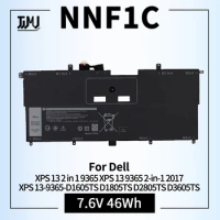 NNF1C 7.6V 46Wh Laptop Battery for Dell XPS 13 2 in 1 9365 XPS 13 9365 2-in-1 2017 XPS 13-9365-D1605TS D1805TS D2805TS D3605TS