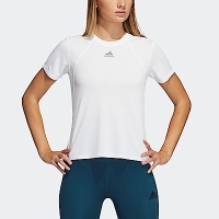 Adidas Heatrdy Focus T [H20748] 女 短袖 上衣 T恤 亞洲版 運動 訓練 透氣 白