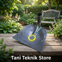 TANI TEKNIK Alat Cangkul Serbaguna Baja Mangan – Untuk Sawah, Ladang & Konstruksi Cangkul Baja+Gagan