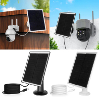 6W 5V Shingled Solar Panel 24% Efficiency Solar Cell Panel Micro USB & USB-C Port Solar Panel Kit IP