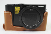 【官方正品】 相機包皮套松下LX10 底座 LX10半套+可拆電池 現貨 厂家直销