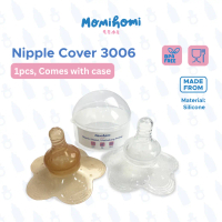 Momi Homi Silicone Nipple Cover Puting Model 3006 Silikon Ibu Menyusui Breastpad Shield Protector Pe