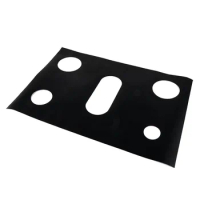 Gas Stove Protector Anti-Oil Pad Dirt-resistant Fiberglass Material Light Portable 0.2mm 0.2mm Thick 62*41.5cm