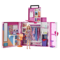 Barbie 芭比 - 夢幻雙層衣櫃組合
