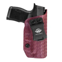 P365XL Holster IWB Kydex Holster Custom Fit: Sig Sauer P365XL Pistol - Inside Waistband Concealed Carry - Adj. Cant Retention