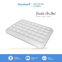 SKY - Dorahomi Kasur Angin single twin double Air Bed Matras Kamar Anti Kempes,Berkualitas + POMPA D