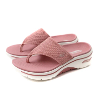 【SKECHERS】SKECHERS Archfit 戶外夾腳拖 快乾 粉色 女鞋 140861ROS no932