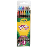 美國crayola 精選系列-旋轉12色彩色鉛筆(3Y+)