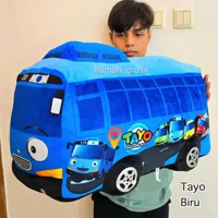 Boneka Tayo Bus Jumbo Besar Boneka Bus Tayo Mobil Jumbo TAYO BIRU JUMBO