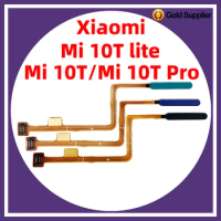Original For Xiaomi Mi 10T lite Mi 10T Mi 10T pro Fingerprint Sensor Scanner Touch ID Connect Motherboard home button Flex Cable