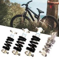 Mountain Folding Bike Rear Shock Absorber N4I5 750lbs Bike Rear Suspension Spring for Sports Folding Bike Replacement Parts