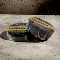 Lakban Listrik Hitam Goldtape / Unibel - Electrical Tape Black Isolasi Kecil