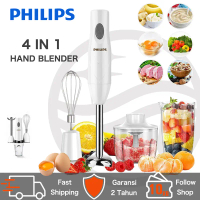 Hand Blender Philips 4 in 1 Multifungsi Blender Tangan portable 250W Bowl Pengocok Kue