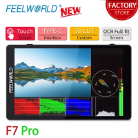 FEELWORLD F7 Pro 7 Inch 4K Field Monitor on Camera 3D LUT DSLR Touch Screen IPS HDR 50/60Hz 1920x1200 Video Cameras
