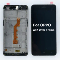 LCD Screen For Oppo A37 LCD Display For Oppo A37F A37FW A37M Touch Screen Assembly Replacement For A37 A37FW