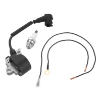 MS290 Ignition Coil for Stihl Chainsaw 024 026 028 029 034 036 038 039 044 MS240 MS260 MS290 MS310 MS360 MS360C with Spark Plug