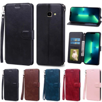 For Samsung Galaxy J4 Plus 2018 Case Leather Flip Phone Cases For Samsung J4 J4+ J 4 J4Plus 2018 Wallet Cover With Card Slot