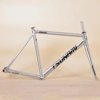 Aluminum Alloy Fixie Frame And Fork Fixie Bike Fixed Gear Frame Bike Frameset Track Bicycle Part